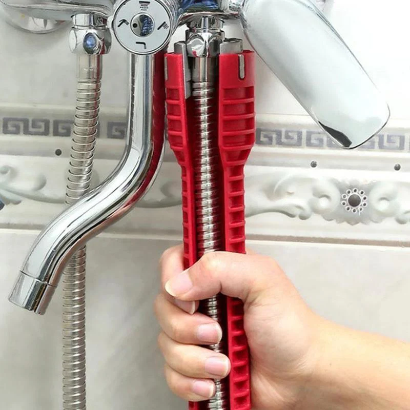 Multiuse 8-in-1 EZ Faucet and Sink Wrench - Image 14