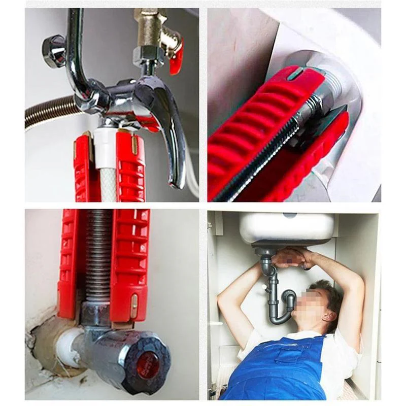 Multiuse 8-in-1 EZ Faucet and Sink Wrench - Image 3
