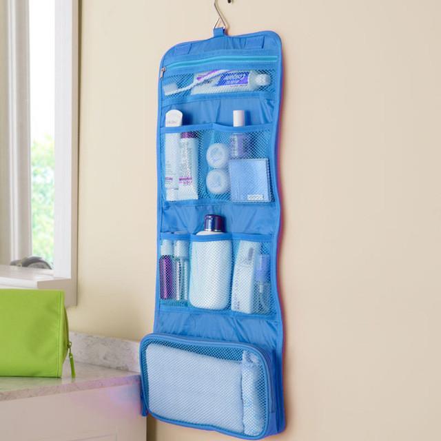 Travel Toiletry Folding Hanging Organizer - Image 3